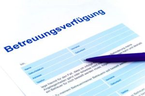 Betreuungsverfügung